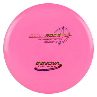 Innova Disc Golf Star Roc3 Midrange Disc 5/4/0/3 Pink/Rainbow 176 grams