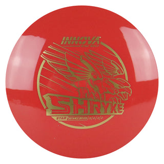 Innova Disc Golf Star Shryke Distance Driver 13/6/-2/2 Red/Gold 173 grams
