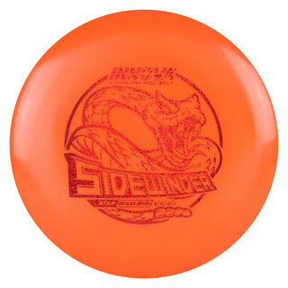 Innova Disc Golf Star Sidewinder Distance Driver 9/5/-3/1 Orange/Red Shimmer 173 grams