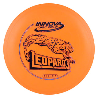Innova Disc Golf DX Leopard3 Fairway Driver 7/5/-2/1 Orange/Navy 170 grams