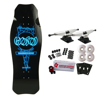 Hosoi Skateboard Complete OG Hammerhead Shocker Blue 10.5" x 31" Old School