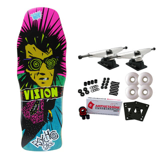 Vision Skateboard Complete Original Psycho Stick Blue 10" x 30" Old School