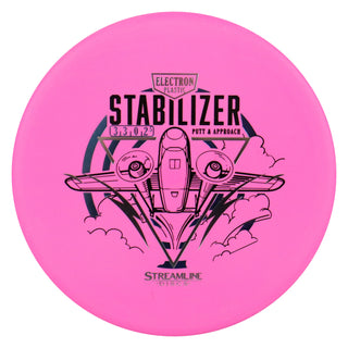 Streamline Disc Golf Electron Stabilizer Putter 3/3.5/0/2.5 Pink/Blue 170 grams