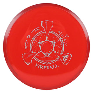 Axiom Disc Golf Neutron Fireball Distance Driver 9/3.5/0/3.5 Red 164 grams