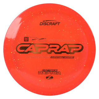 Discraft Disc Golf 2026 Paul Ulibarri Captain's Special Blend Raptor Driver Red/Gold 173-174g