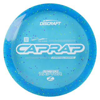 Discraft Disc Golf 2026 Paul Ulibarri Captain's Special Blend Raptor Driver Blue/White 173-174g