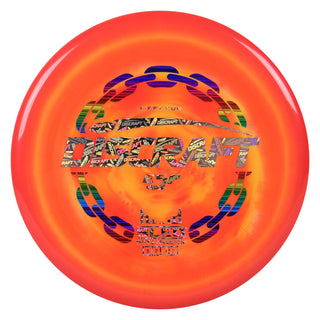 Discraft Disc Golf First Run ESP Sled Putt and Approach 3/2/-1/2 Hot Peach/Discraft Holo 176 grams