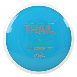 MVP Discs Sports Project Lab Coat James Conrad Neutron Trail Distance Driver 10/5/-1/1 Turquoise 170 grams