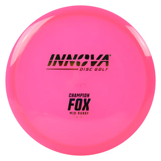Innova Disc Golf Champion Fox Midrange Disc 5/6/-2/1 Pink/Green Metallic 177 grams