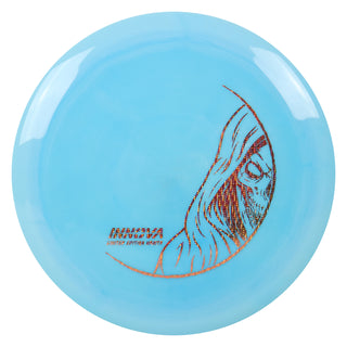 Innova Disc Golf Swirled Star Wraith 2026 LE Distance Driver Light Blue/Gold Discs 173 grams