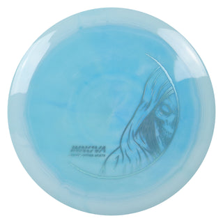 Innova Disc Golf Swirled Star Wraith 2026 LE Distance Driver Grey Light Blue/Blue 173 grams