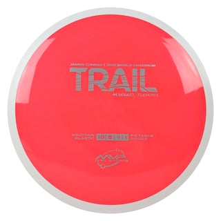 MVP Discs Sports Project Lab Coat James Conrad Neutron Trail Distance Driver Bright Red 168 grams