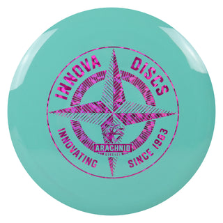 Innova Disc Golf First Run Star Arachnid Midrange Disc 5/6/-1/1 Teal/Magenta Shatter 180 grams
