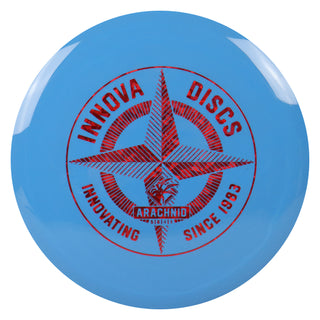 Innova Disc Golf First Run Star Arachnid Midrange Disc 5/6/-1/1 Blue/Red Shatter 180 grams