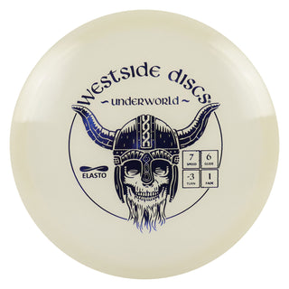 Westside Disc Golf Elasto Underworld Fairway Driver 7/6/-3-/1 White/Navy 176 grams