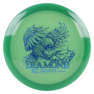 Latitude 64 Disc Golf Opto Air Diamond Fairway Driver 8/6/-3/1 Green/Blue 148 grams