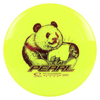 Latitude 64 Disc Golf Opto Pearl Midrange 4/6/-4/0 Yellow/Red 152 grams