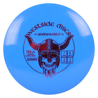 Westside Disc Golf Tournament Underworld Fairway Driver 7/6/-3-/1 Blue/Maroon 173 grams