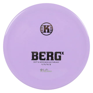 Kastaplast Disc Golf K1 Berg X Putter 1/1/1/2 Lavender/Silver 173 grams
