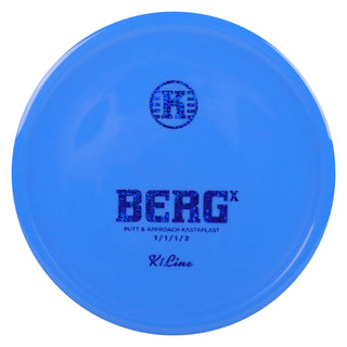 Kastaplast Disc Golf K1 Berg X Putter 1/1/1/2 Blue/Blue Shapes 174 grams