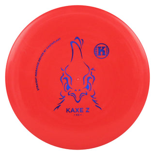 Kastaplast Disc Golf K3 Kaxe Z Midrange 6/5/0/2 Red/Blue 172 grams
