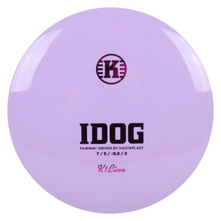 Kastaplast Disc Golf K1 Idog Fairway Driver 7/5/-0.5/2 Lavender/Purple 174 grams