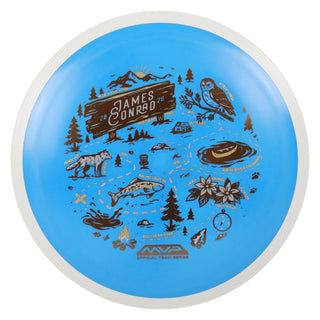 MVP Disc Sports James Conrad Team Series Fission Trail Distance Driver Blue 148 grams