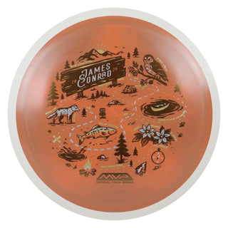 MVP Disc Sports James Conrad Team Series Fission Trail Distance Driver Burnt Orange 163 grams