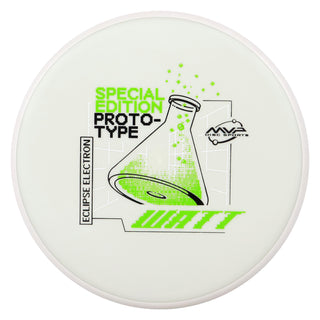 MVP Disc Sports Special Edition Prototype Eclipse Glow Electron Watt Putt and Approach White 170 grams