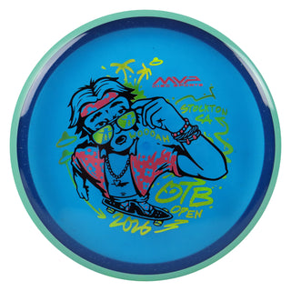 Axiom Discs OTB Open 2026 Particle Proton Soft Hex Midrange Disc Blue/Teal 177 grams