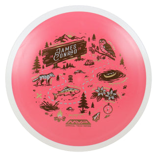 MVP Disc Sports James Conrad Team Series Fission Trail Distance Driver Red 169 grams
