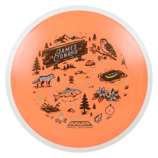 MVP Disc Sports James Conrad Team Series Fission Trail Distance Driver Orange 168 grams