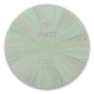 MVP Discs Sports Project Lab Coat Cosmic Electron Watt Putt and Approach 2/5/-0.5/0.5 Light Sage 175 grams