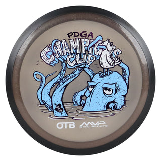 MVP Disc Golf OTB Open 2025 Champions Cup Particle Glow Proton Wave 11/5/-2/2 Black 171 grams