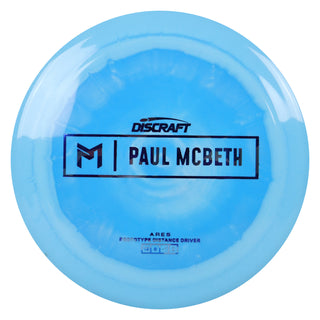 Discraft Disc Golf Paul McBeth Prototype ESP Ares Distance Driver 12/6/-1/2 Blue/Blue Camo 174g