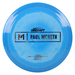 Discraft Disc Golf Paul McBeth Prototype ESP Ares Distance Driver 12/6/-1/2 Dark Blue/Jellybean 173g