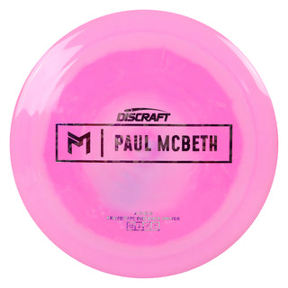Discraft Disc Golf Paul McBeth Prototype ESP Ares Distance Driver 12/6/-1/2 Pink/Purple Rose 174g