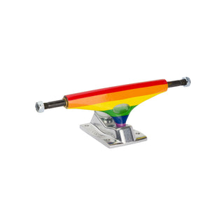 Krux Skateboard Trucks K5 Downlow Kingpin Rainbow 2 8.0" Axle set of 2