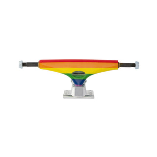 Krux Skateboard Trucks K5 Downlow Kingpin Rainbow 2 8.0" Axle set of 2