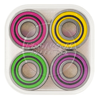 Bronson Speed Co Skateboard Bearings Alex Midler Pro G3 Multi Color