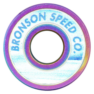 Bronson Speed Co Skateboard Bearings Chris Cookie Colbourn Pro G3 Oil Slick