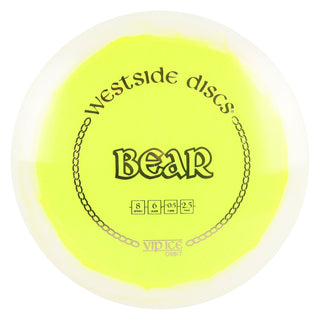 Westside Disc Golf VIP Ice Orbit Bear Fairway Driver 8/6/-0.5/2.5 Yellow/Gold 176 grams