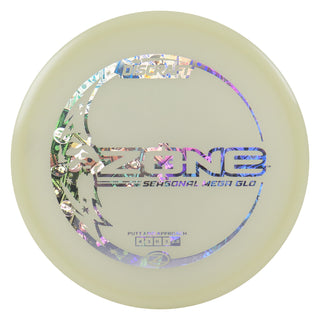 Discraft Disc Golf Seasonal Mega-Glo Zone Putter 4/3/0/3 Money Holo 173-174g 