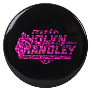 Discraft Disc Golf Holyn Handley 2025 DGPT Player of the year CryZtal Zone SS Black/Magenta Shatter 173-174g
