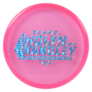 Discraft Disc Golf Holyn Handley 2025 DGPT Player of the year CryZtal Zone SS Pink/Blue Shatter 173-174g