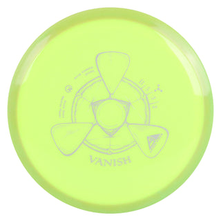 Axiom Disc Golf Neutron Vanish Distance Driver 11/5/-3/2 Neon Yellow/Sage 175 grams