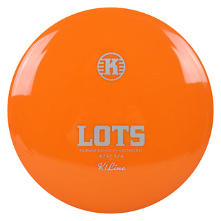 Kastaplast Disc Golf K1 Lots Fairway Driver 9/5/-1/2 Orange/Silver 172 grams