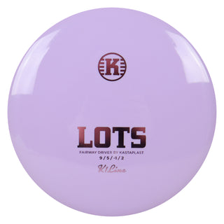 Kastaplast Disc Golf K1 Lots Fairway Driver 9/5/-1/2 Lavender/Lavender 173 grams