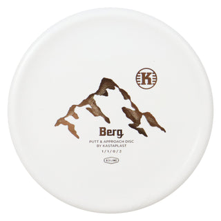 Kastaplast Disc Golf K3 Berg Putter 1/1/0/2 White/Gold 175 grams