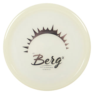 Kastaplast Disc Golf K1 Glow Berg X Putter 1/1/1/2 Glow/Silver 175 grams